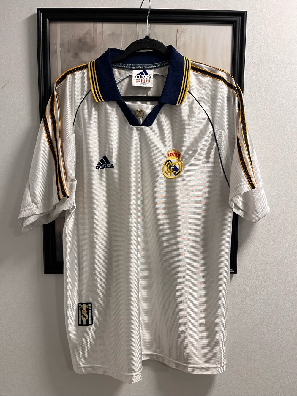 Adidas Real Madrid 1999 soccer Jersey
